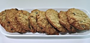 oatmeal cookies on a plate