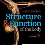 Patton Structure & Function of the Body 16e text book cover